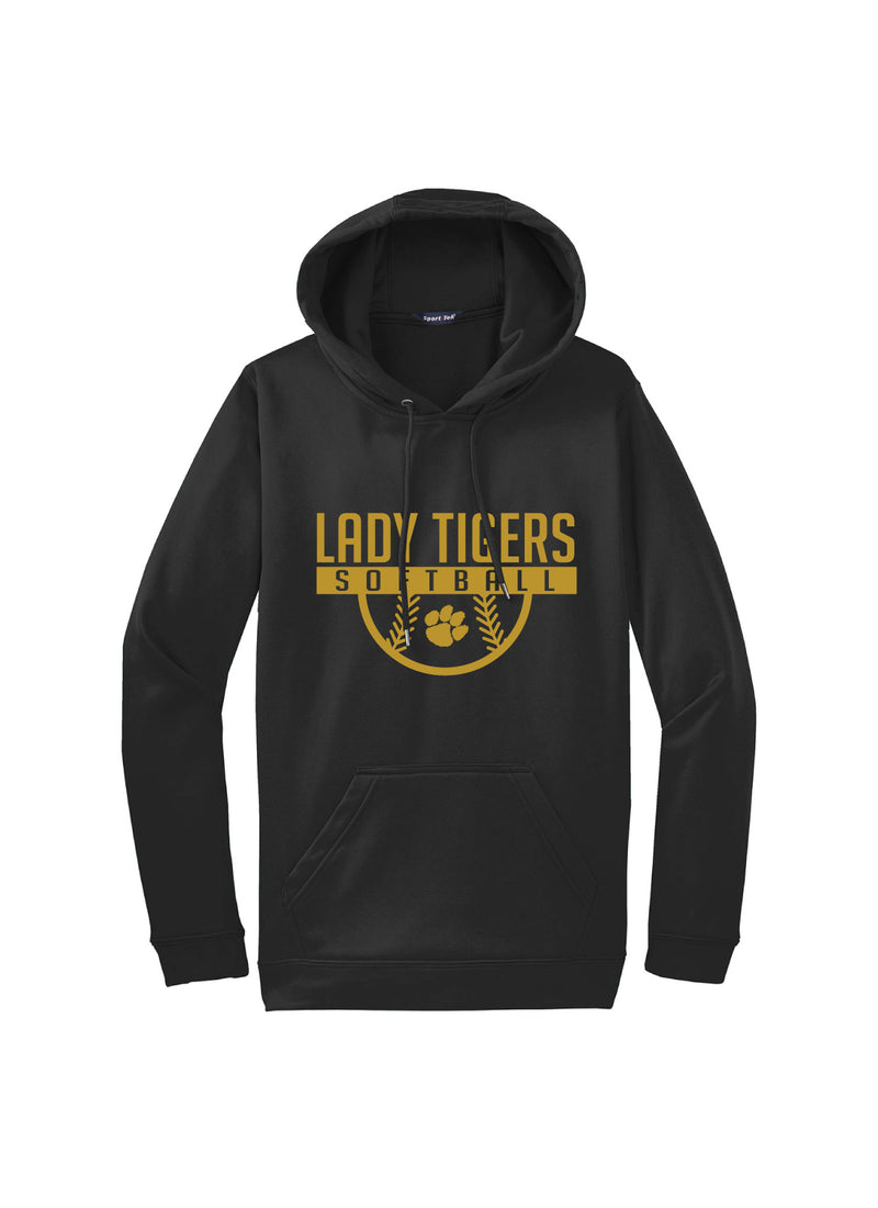 Lady Tigers Softball Hooded Sweatshirt