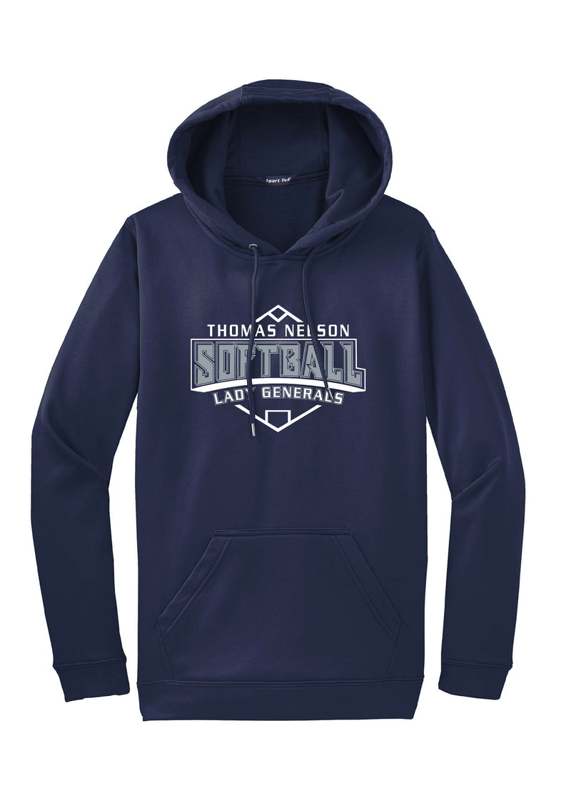 Lady Generals Softball Hooded Sweatshirt