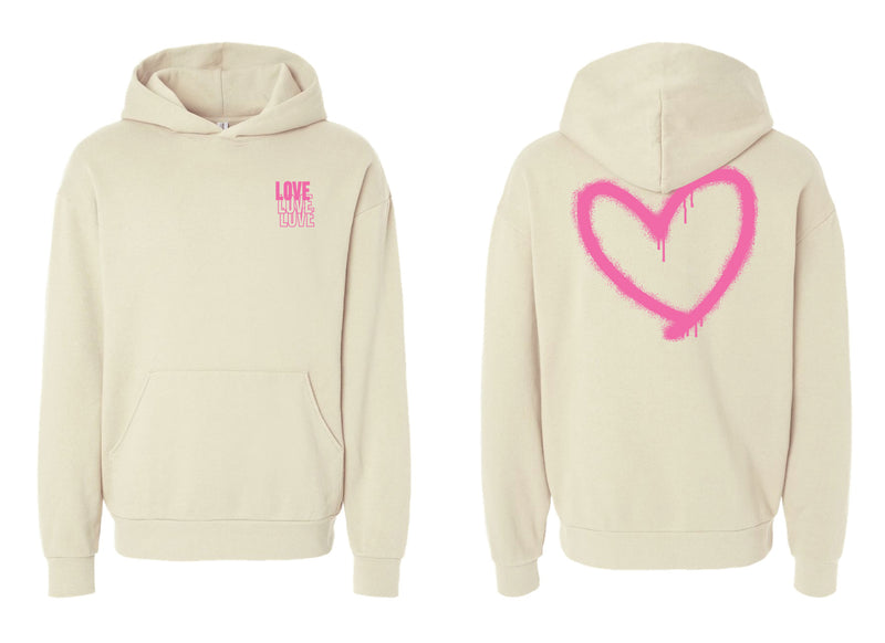 Love Hooded Sweatshirt