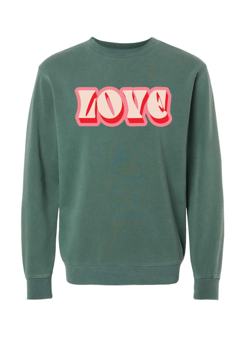 Love Crewneck Sweatshirt