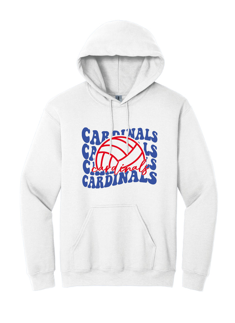 Cardinals Volleyball Hooded Sweatshirt