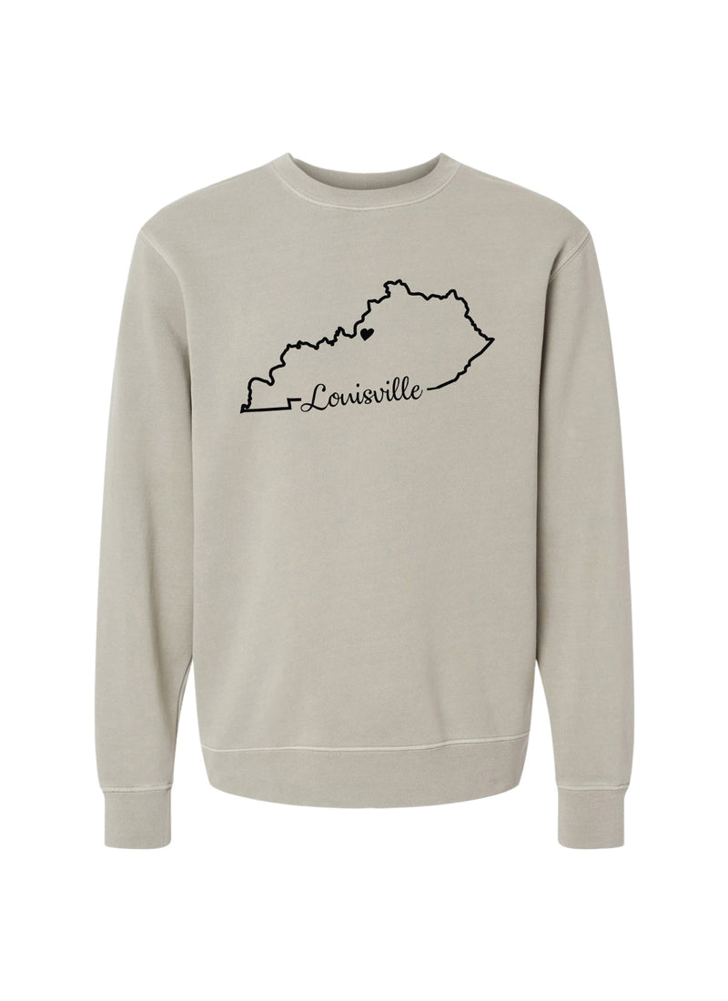 Heart Is At Home Crewneck Sweatshirt