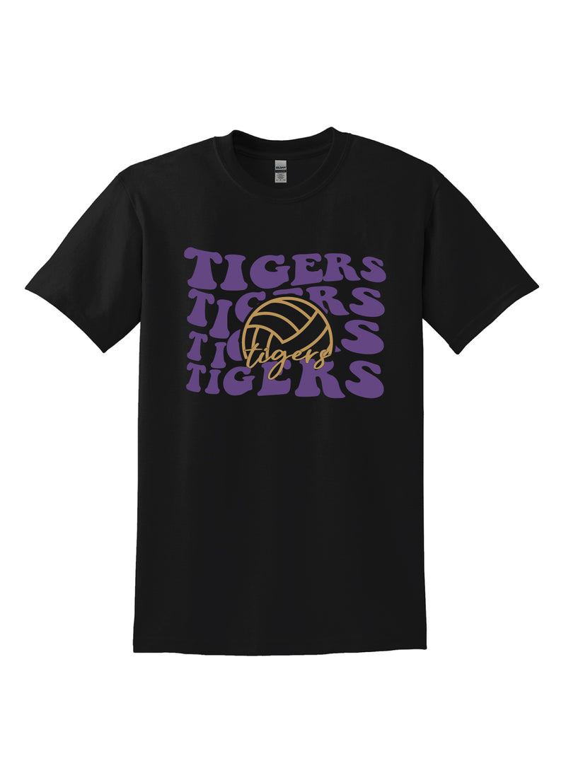 Tigers Volleyball Short Sleeve Tee