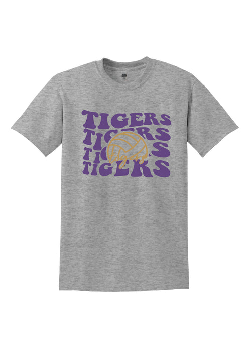 Tigers Volleyball Short Sleeve Tee