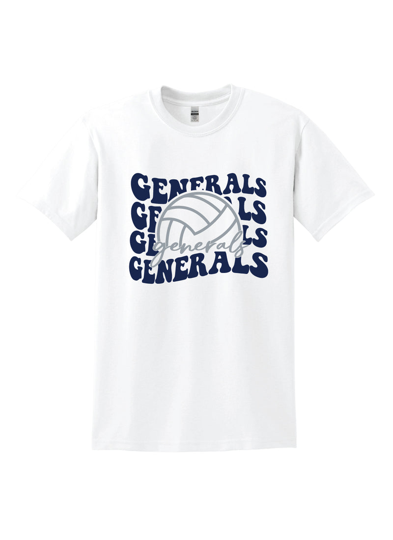 Generals Volleyball Short Sleeve Tee