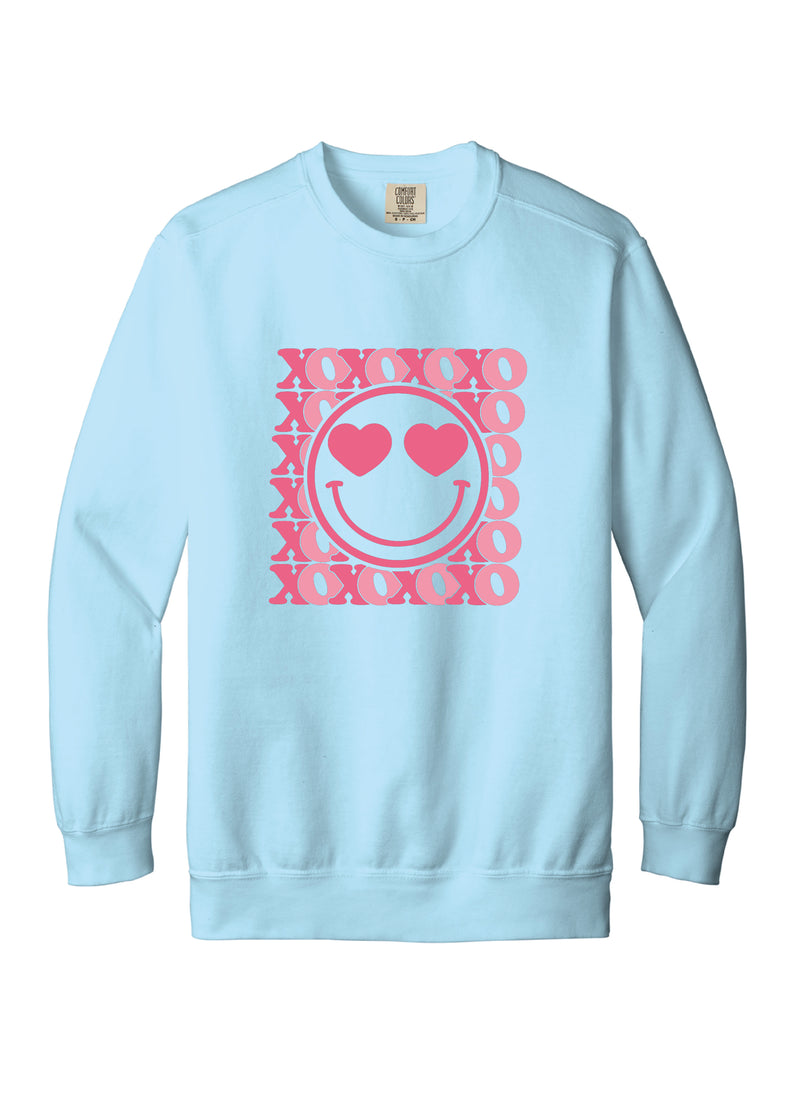XOXO Comfort Color Crewneck