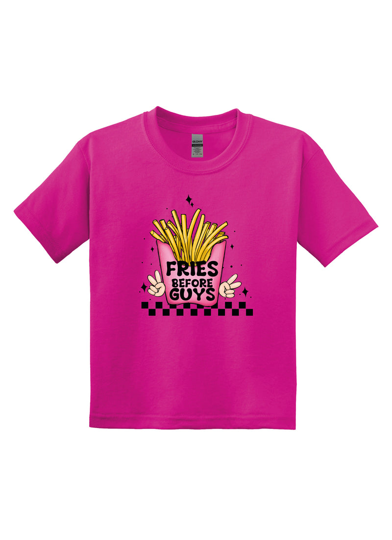 Fries Before Guys Short Sleeve Tee