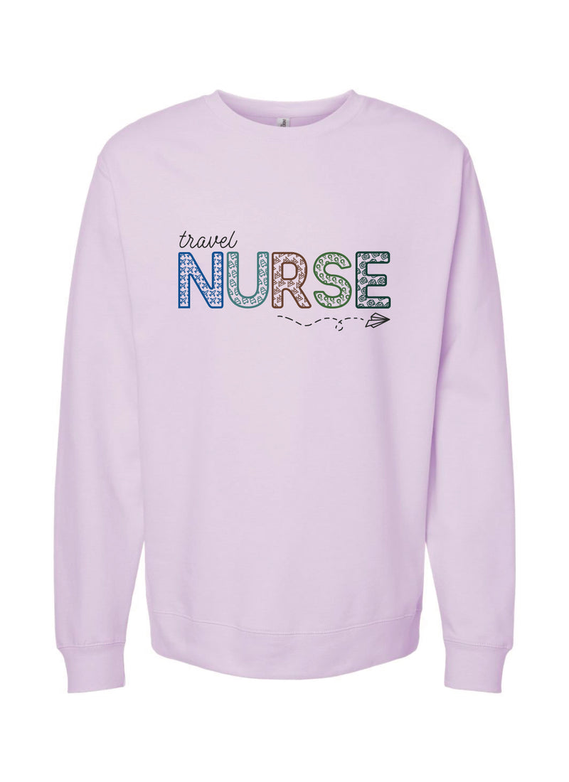 Travel Nurse Crewneck