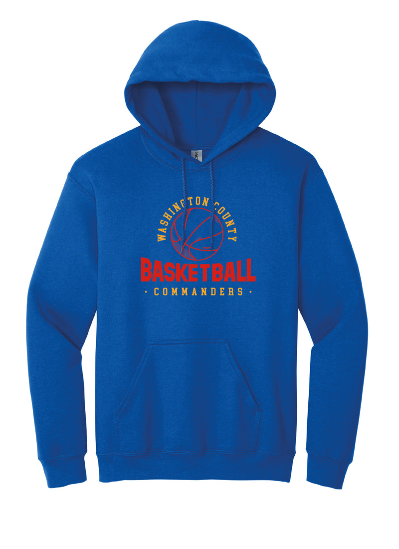 Washington County Basketball Hooded Sweatshirt