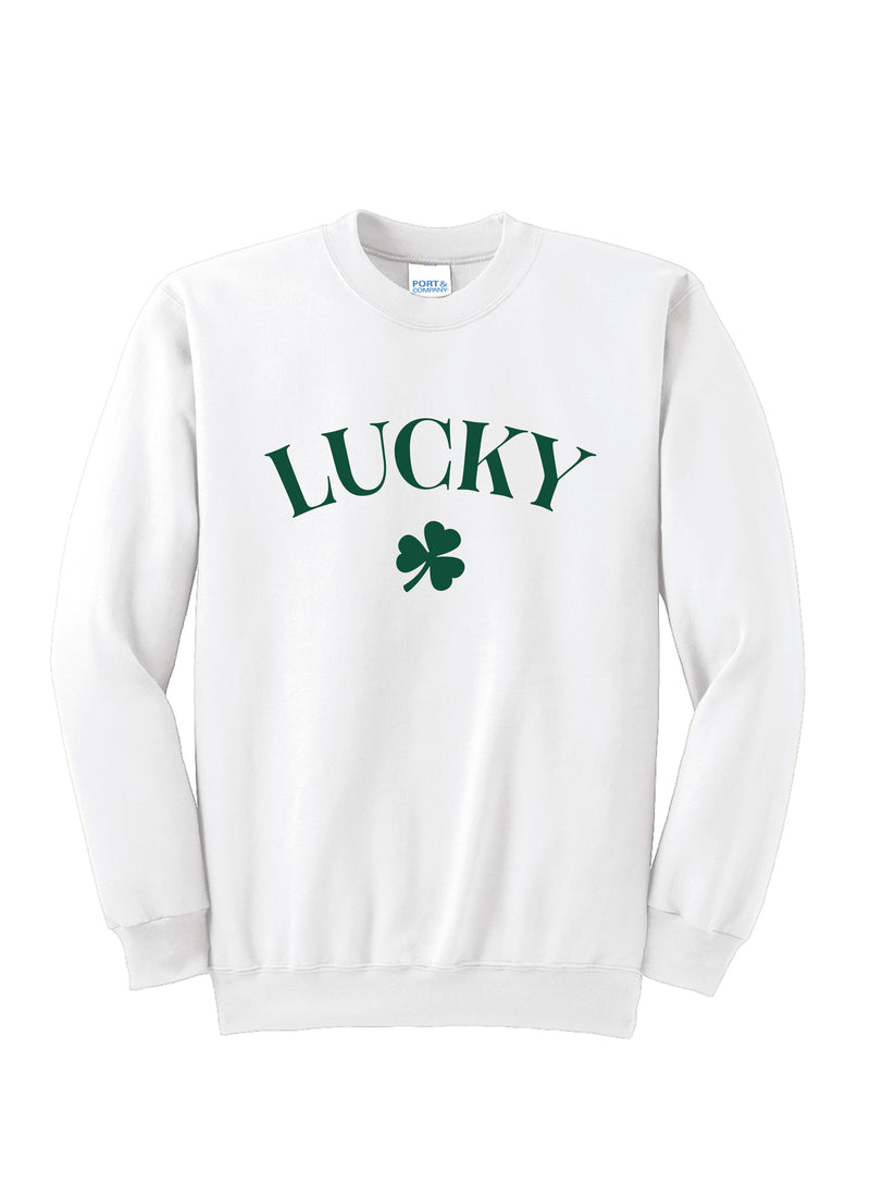 Lucky Clover Crewneck