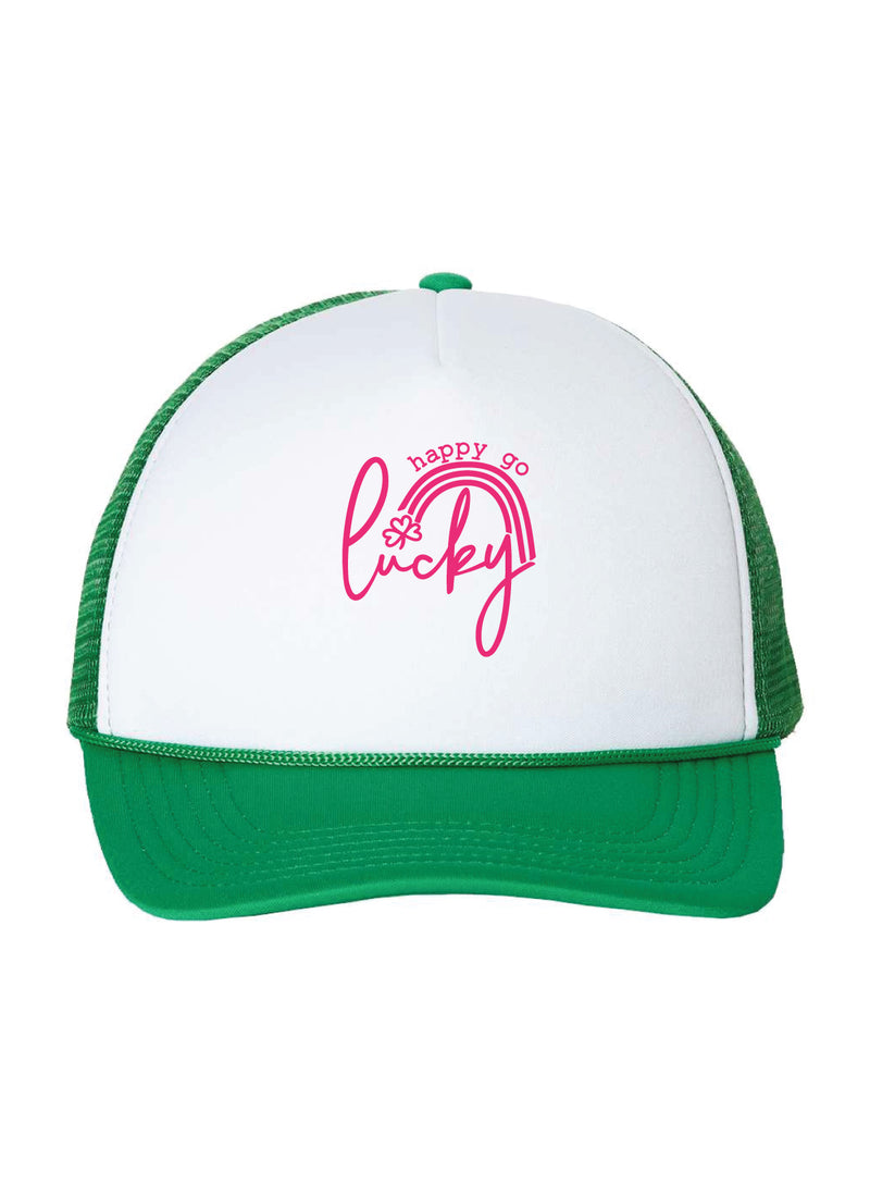 Happy Go Lucky Trucker Cap