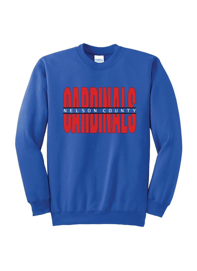 Nelson County Cardinals Crewneck Sweatshirt