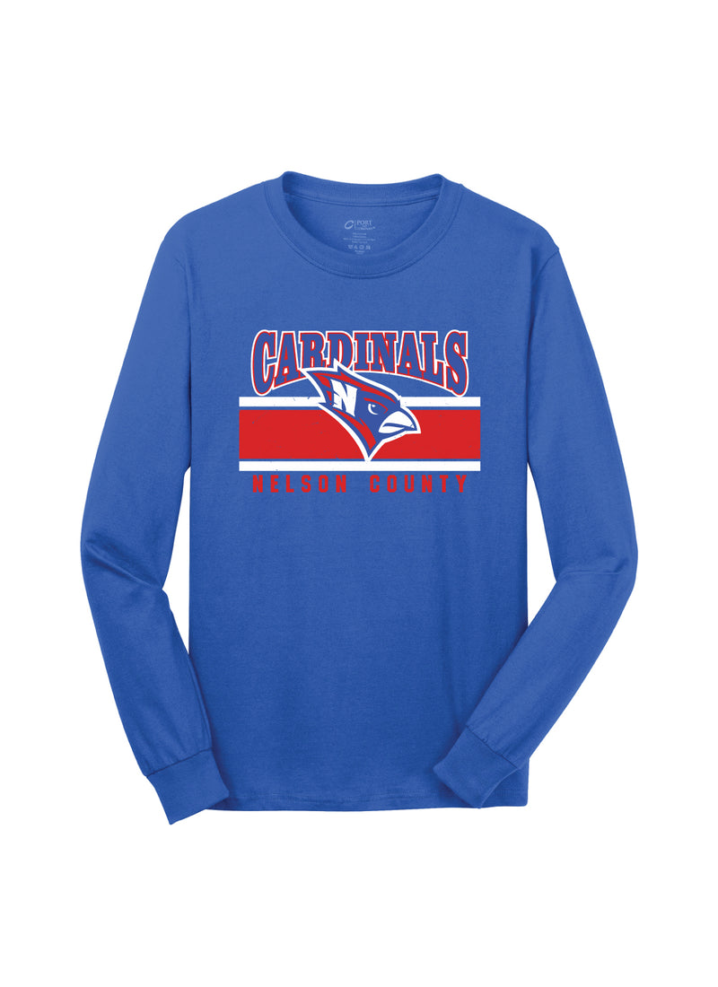 Nelson County Cardinals Long Sleeve Tee