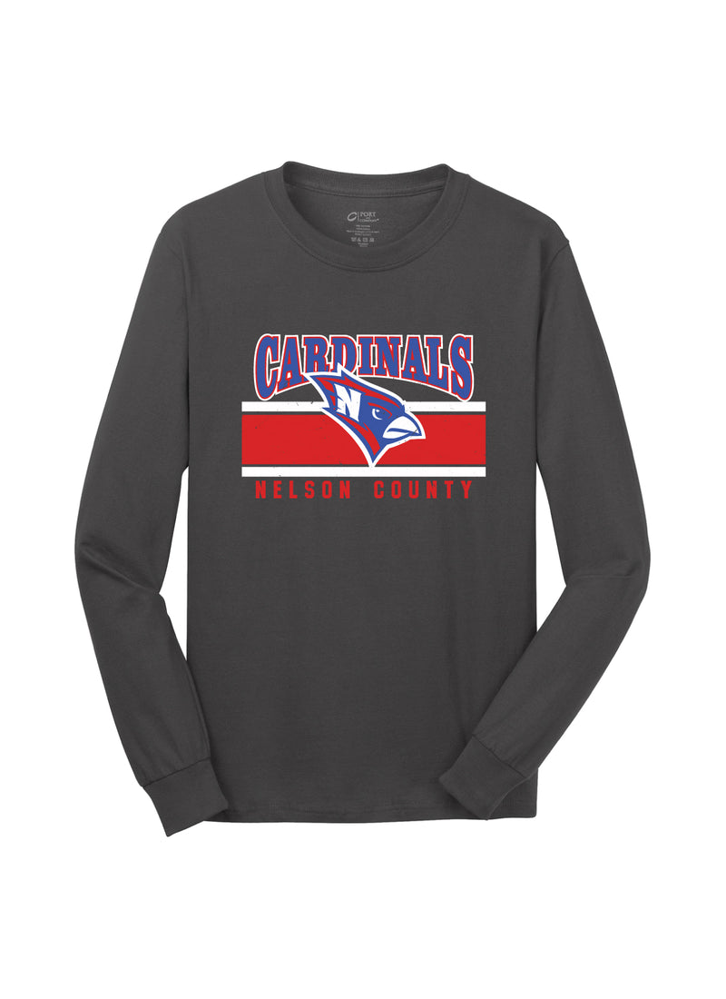 Nelson County Cardinals Long Sleeve Tee