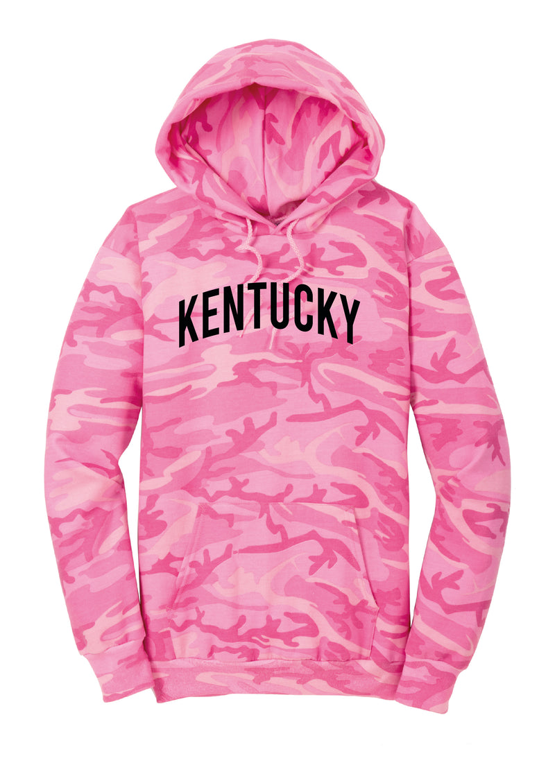 Kentucky Camo Hooded Sweatshirt