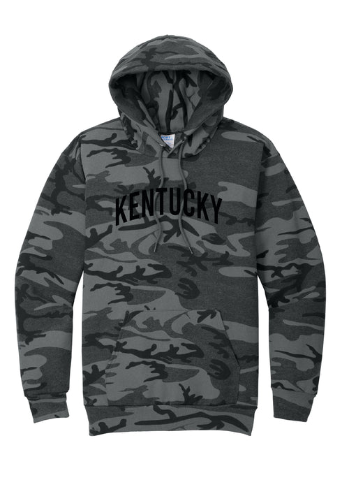 Kentucky Camo Hooded Sweatshirt