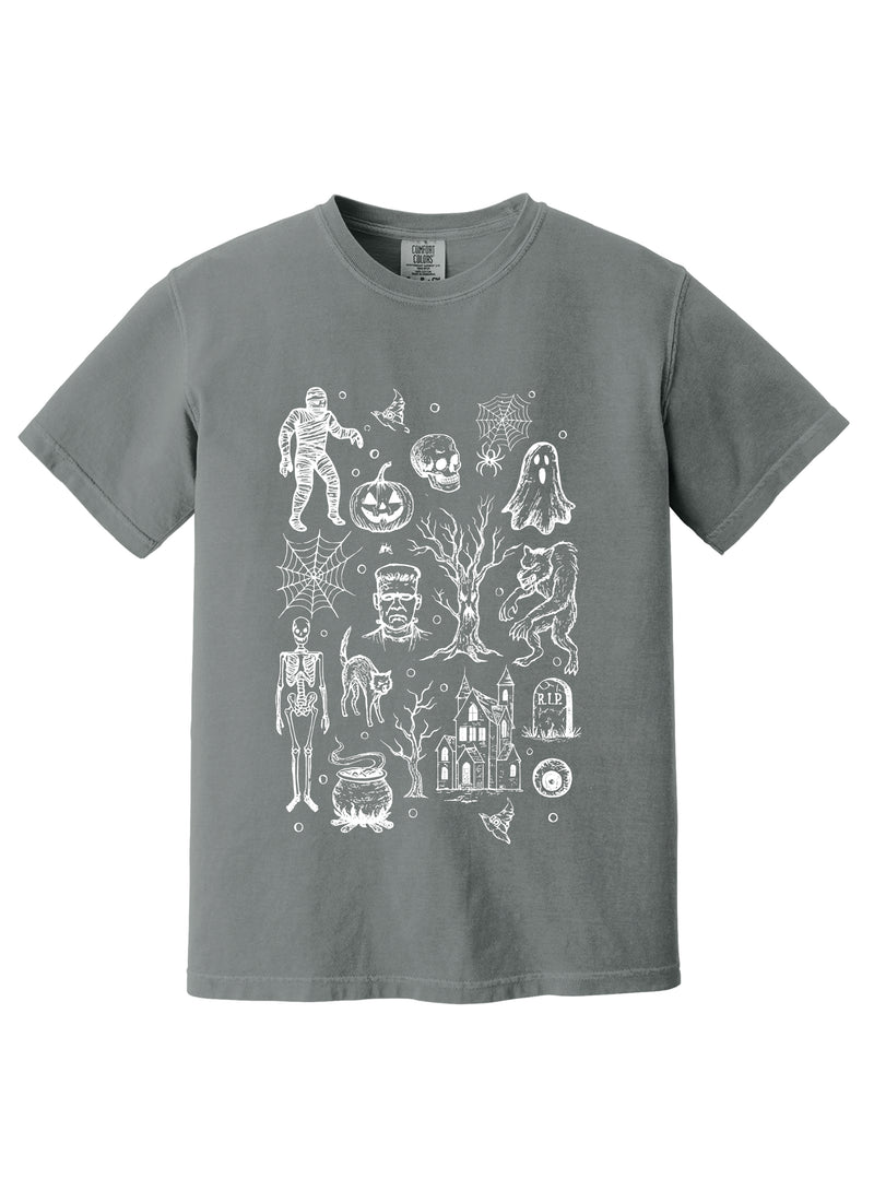 Halloween Comfort Colors Tee