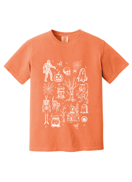 Halloween Comfort Colors Tee