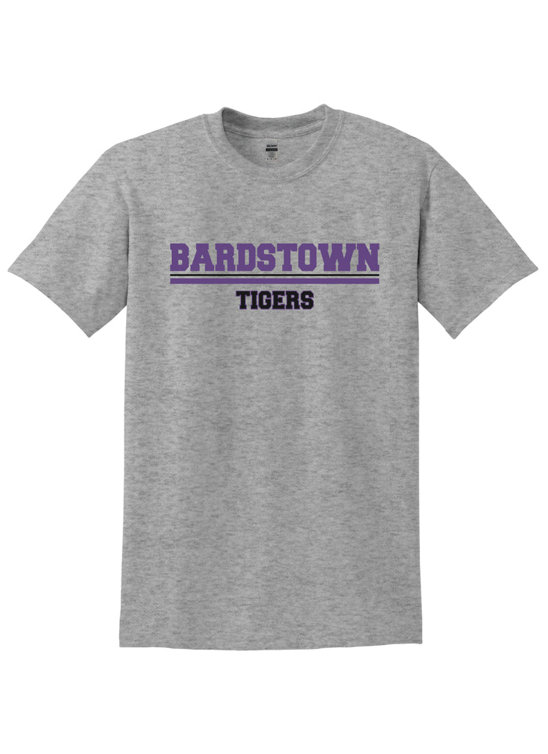 Bardstown Tigers Grey Short Sleeve Tee