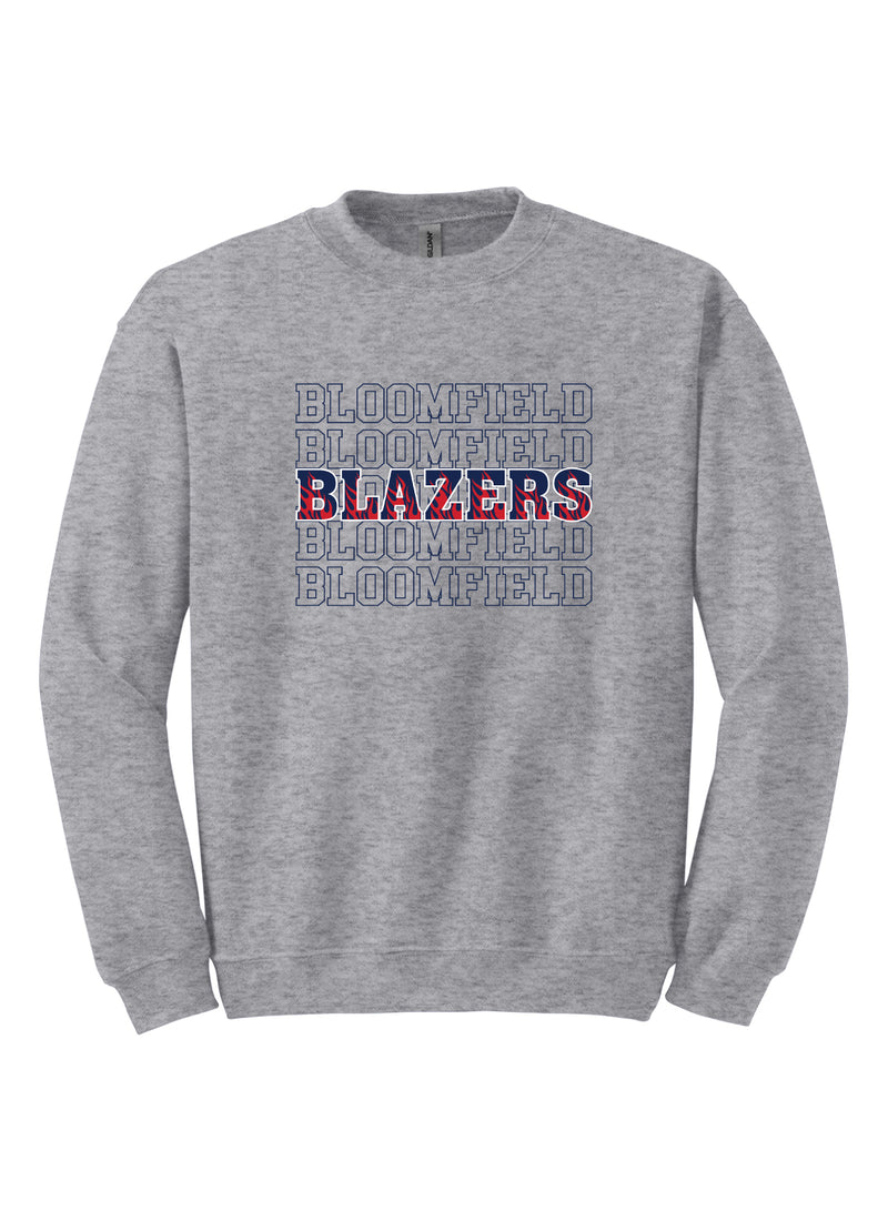 Bloomfield Blazers Crewneck Sweatshirt