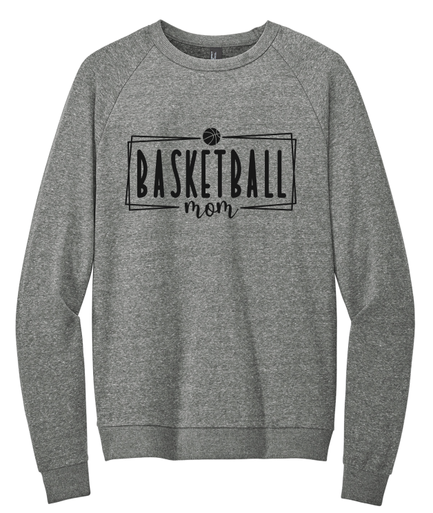 Basketball Mom District Crewneck