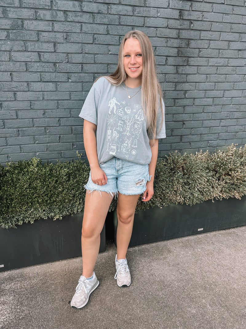 Halloween Comfort Colors Tee