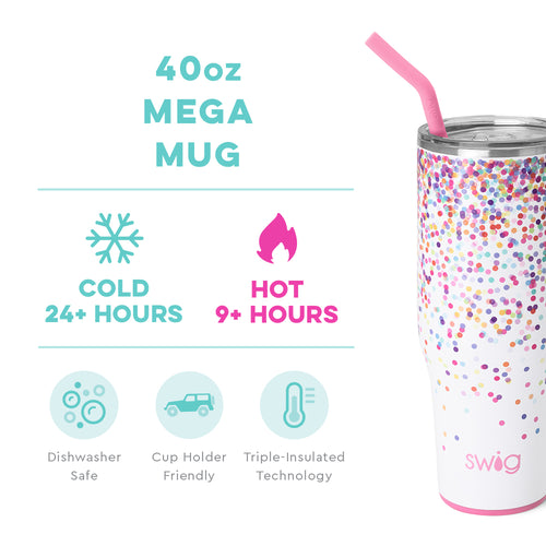Confetti Mega Mug (40oz)