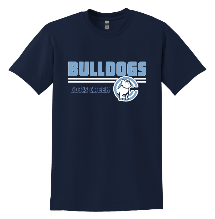 Cox's Creek Navy Short Sleeve Tee