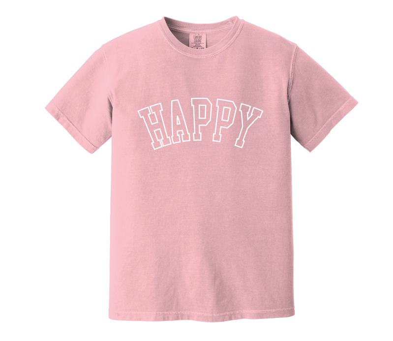 Happy Comfort Color Adult Tee