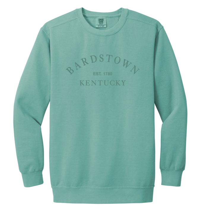 Bardstown Kentucky Comfort Color Adult Crewneck