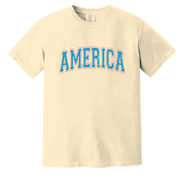 America Comfort Color Tee