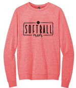 Softball Mom District Crewneck