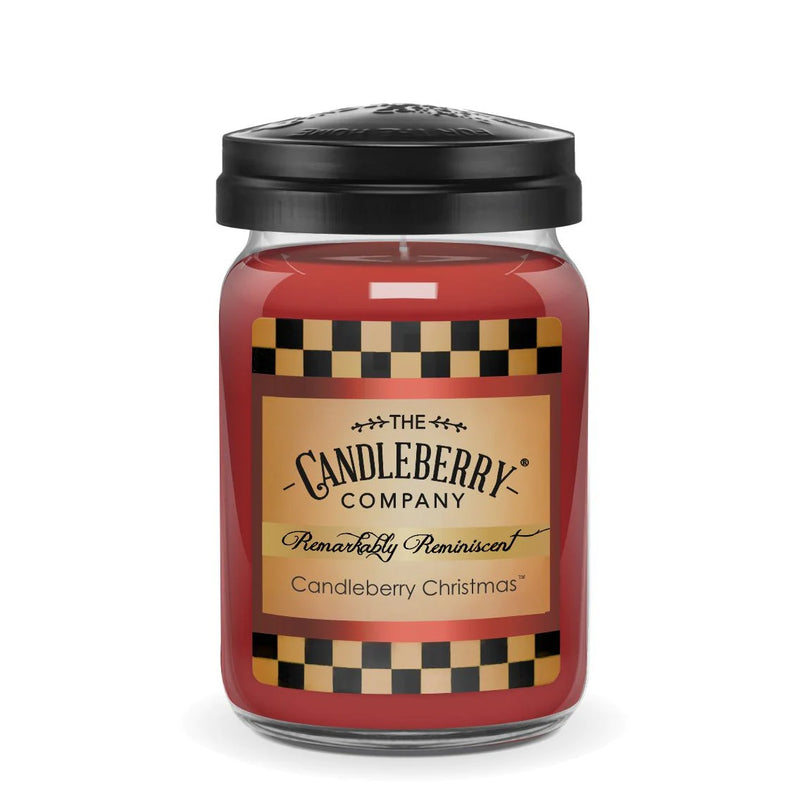 Candleberry Christmas, Large Jar Candle