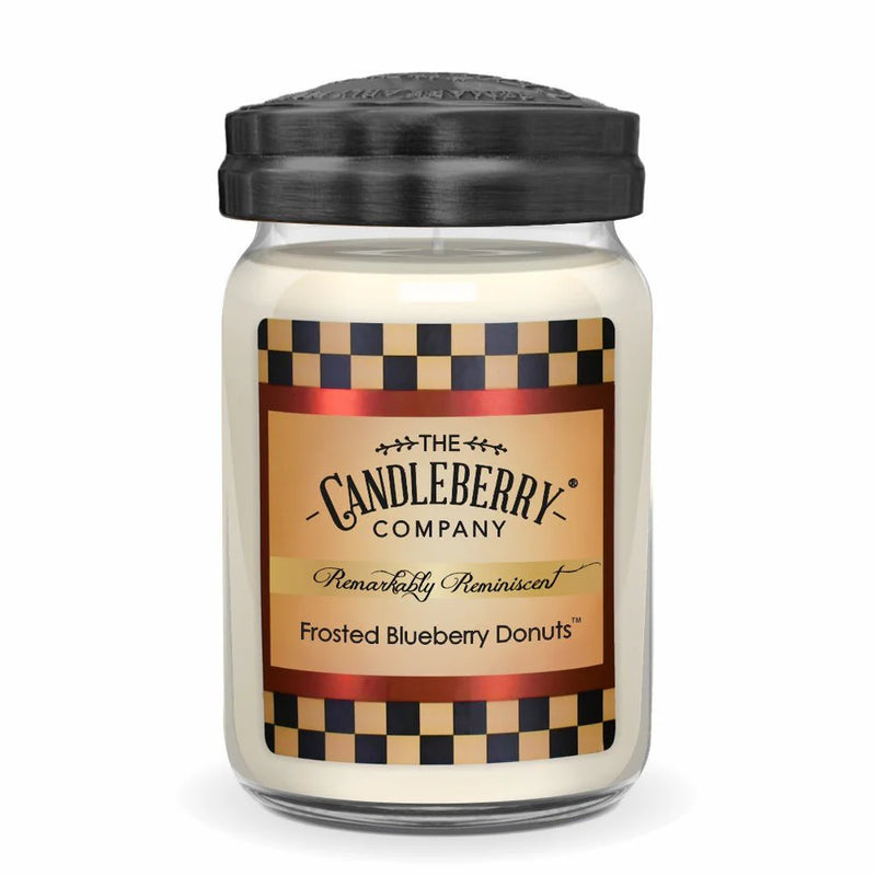 Frosted Blueberry Donuts Candle