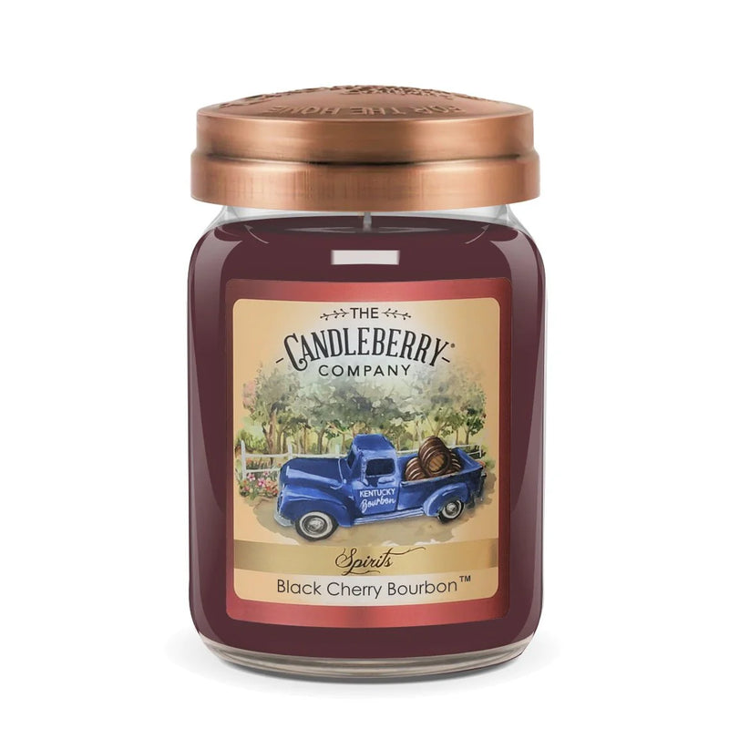 SPIRITS- Black Cherry Large Jar Candle