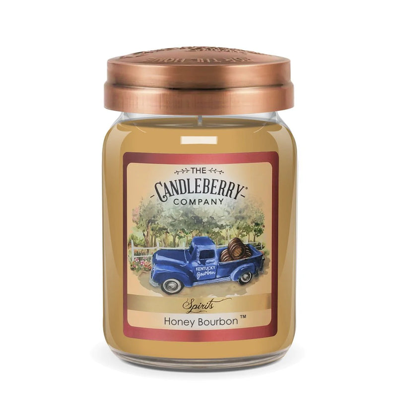 SPIRITS- Honey Bourbon Large Jar Candle