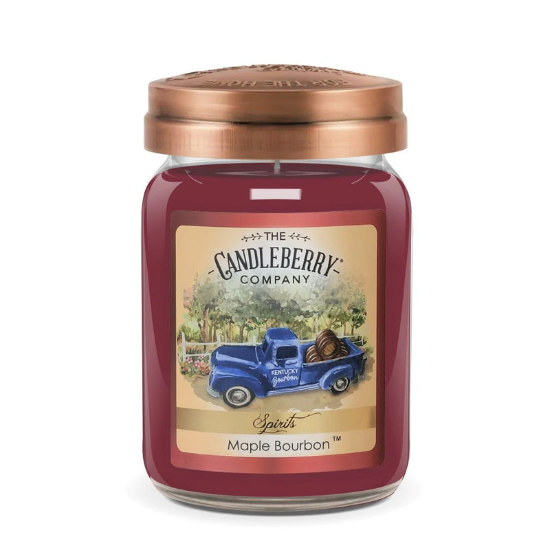 SPIRITS- Maple Bourbon, Large Jar Candle