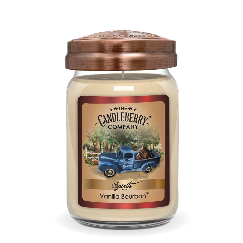 SPIRITS - Vanilla Bourbon, Large Jar Candle