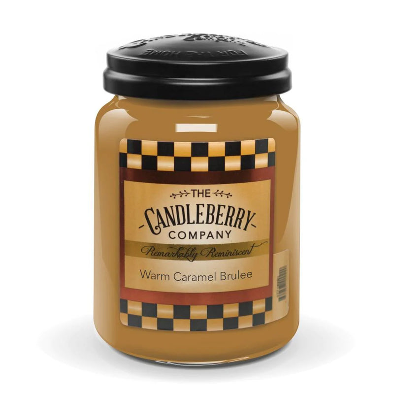 Warm Caramel Brulee, Large Jar Candle