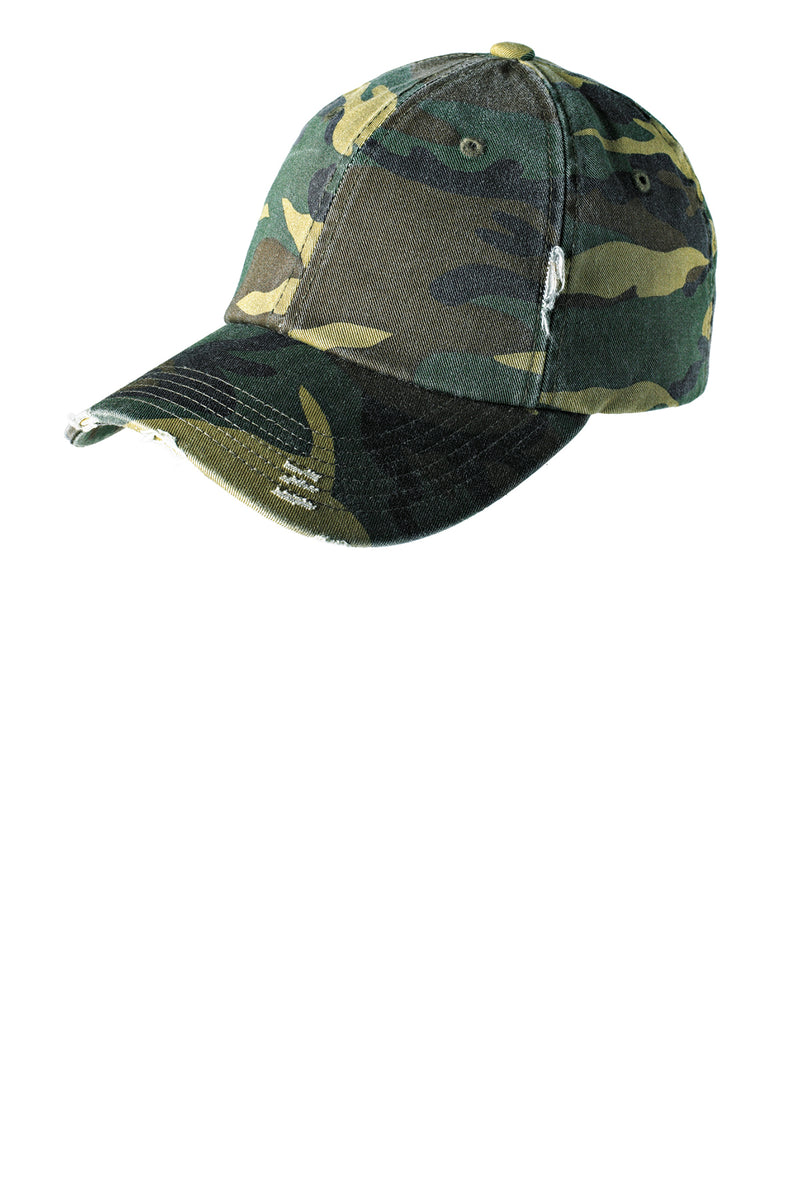 Camo District Adult Hat