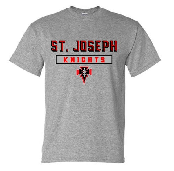 St. Joseph Sport Grey Short Sleeve Tee