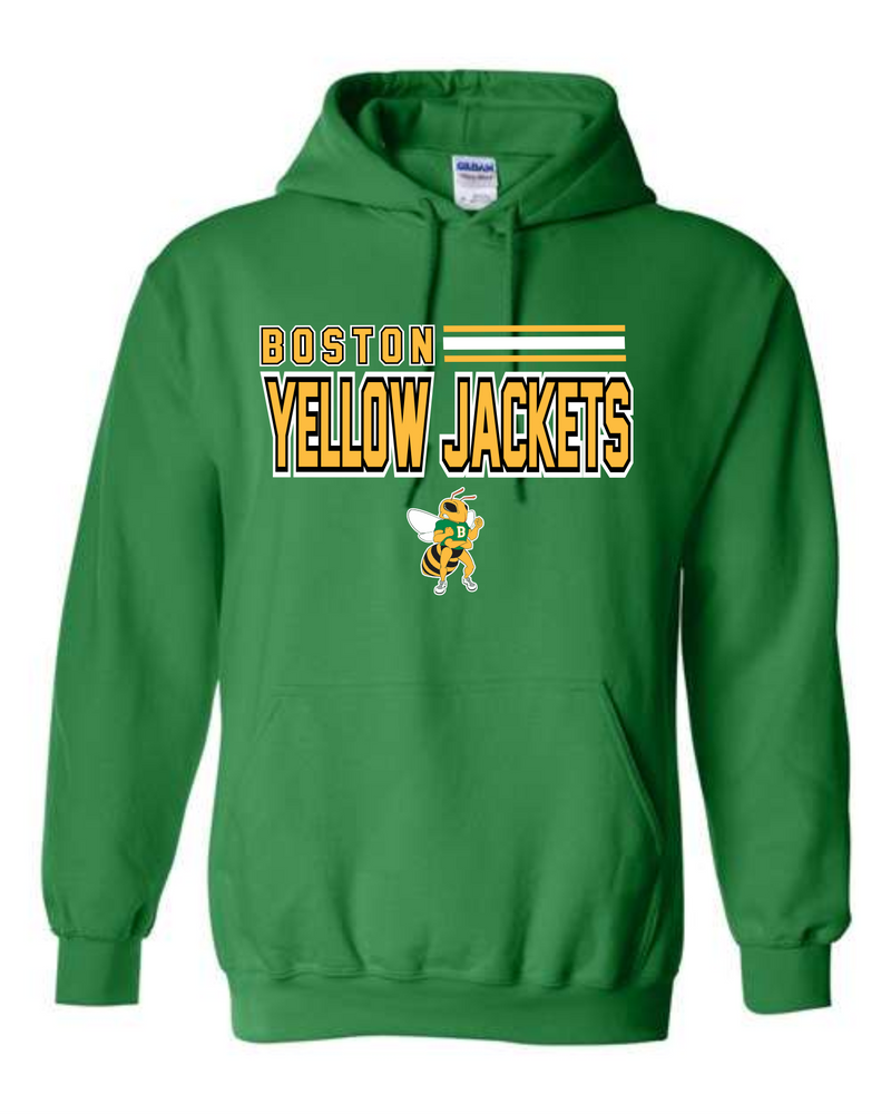 Boston Green Hooded Sweatshirt