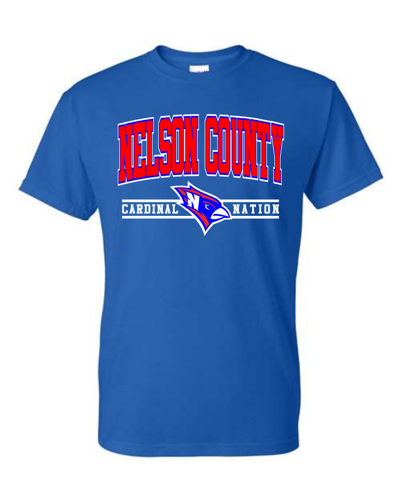 Nelson County Blue Short Sleeve Tee