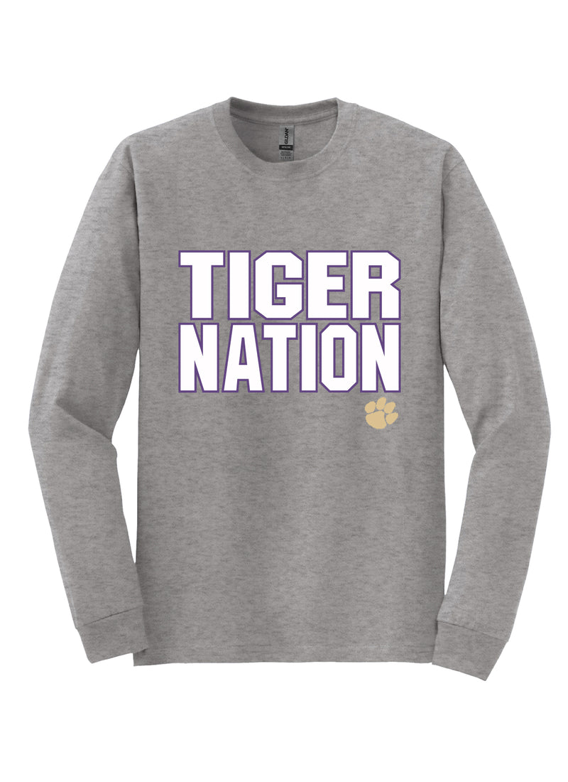 Bardstown Tiger Nation Long Sleeve Tee