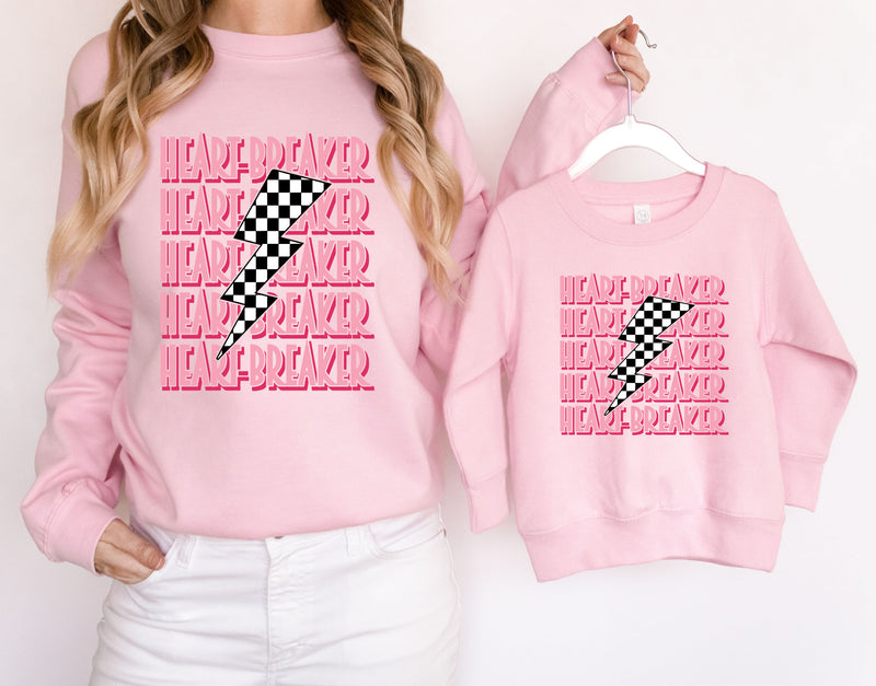Mommy & Me Heart-Breaker Graphic Sweatshirt